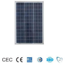 Painel solar cristalino poli de 100W para o mercado global